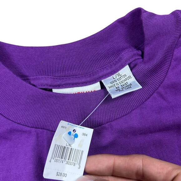 Captain Hook Disneyland 90’s Vintage NWT T-shirt - Picture 3 of 5